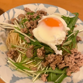 そうめんアレンジ！油そば風そうめん！